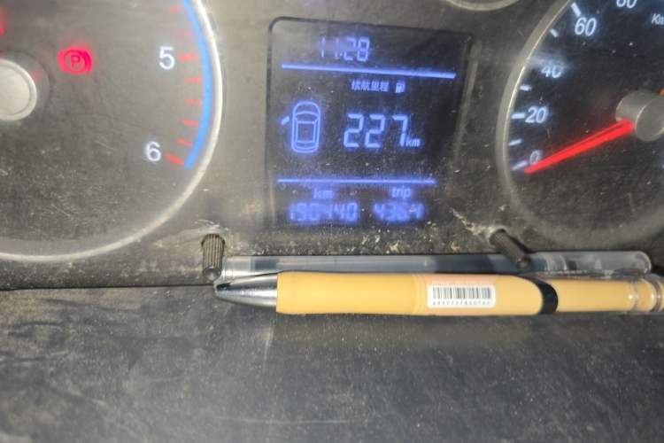 Used Foton Toano 2019 2.5T E54J25TC3 Odometer Close Up
