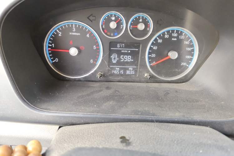 Used Foton Toano 2019 2.5T E54J25TC3 Odometer Close Up