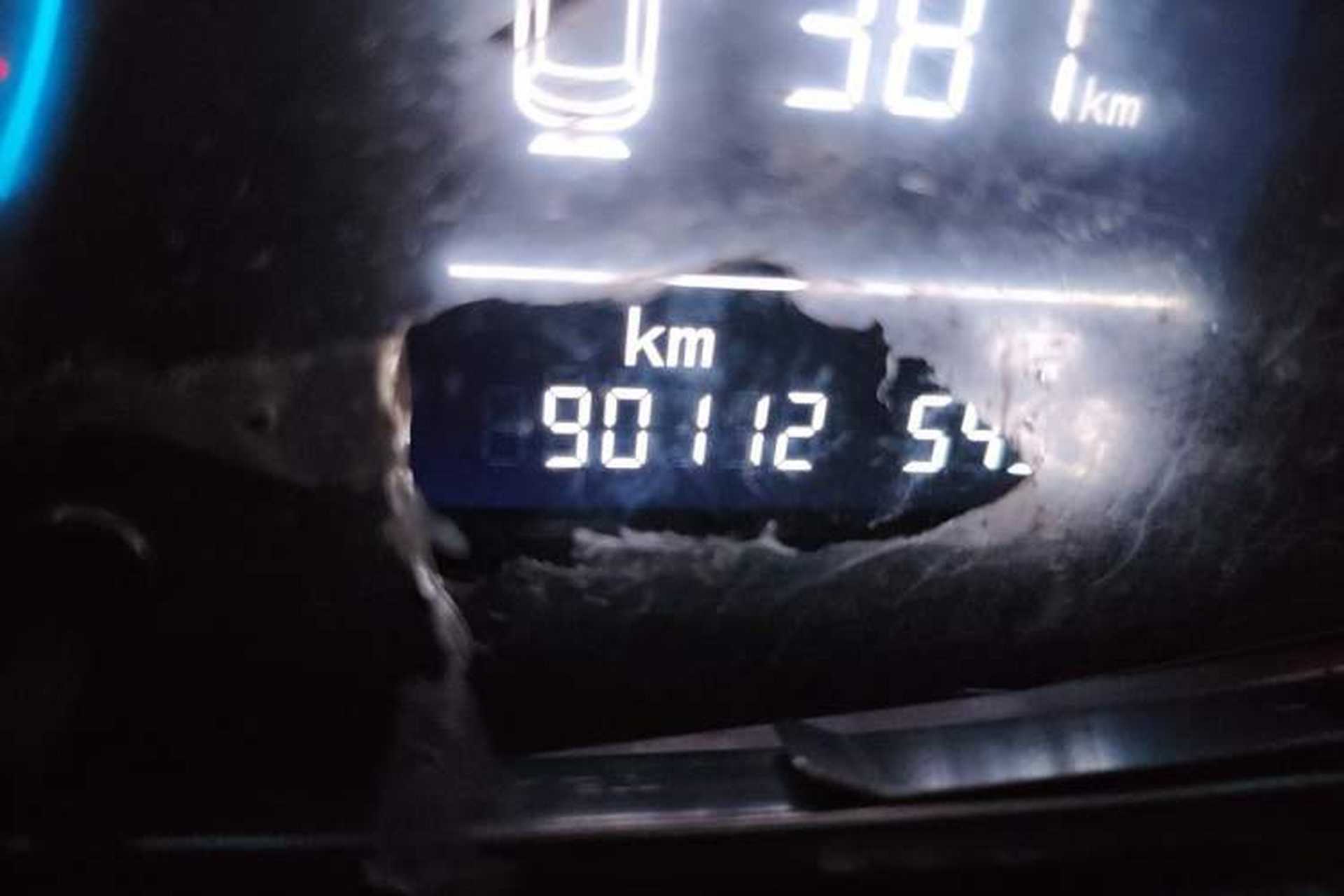Used Foton Toano 2019 2.5T E54J25TC3 Odometer Close Up