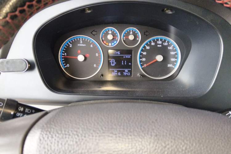 Used Foton Toano 2019 2.5T Business Edition Extended Wheelbase 9-Seater 4J25TC3 Odometer Close Up