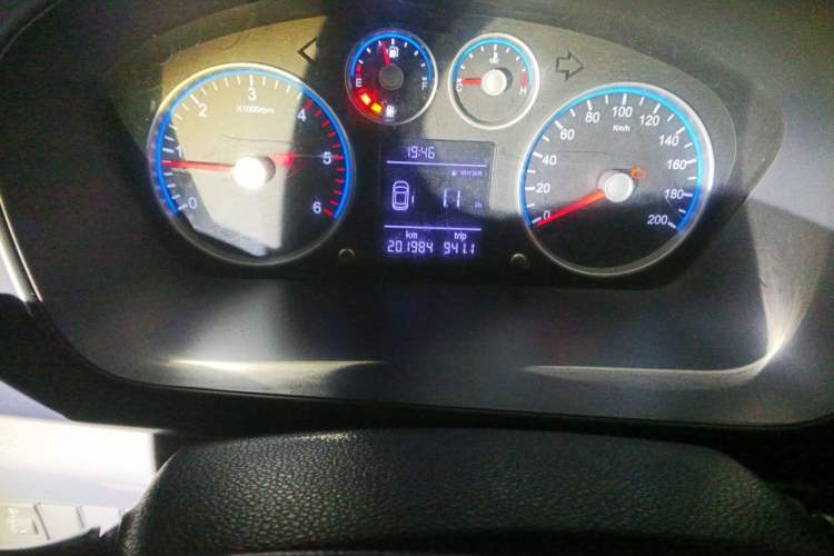 Used Foton Toano  Odometer Close Up