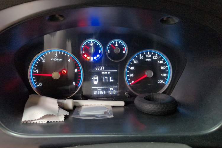 Used Foton Toano  Odometer Close Up