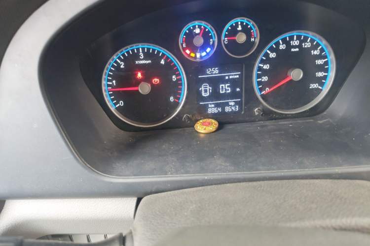 Used Foton Toano  Odometer Close Up