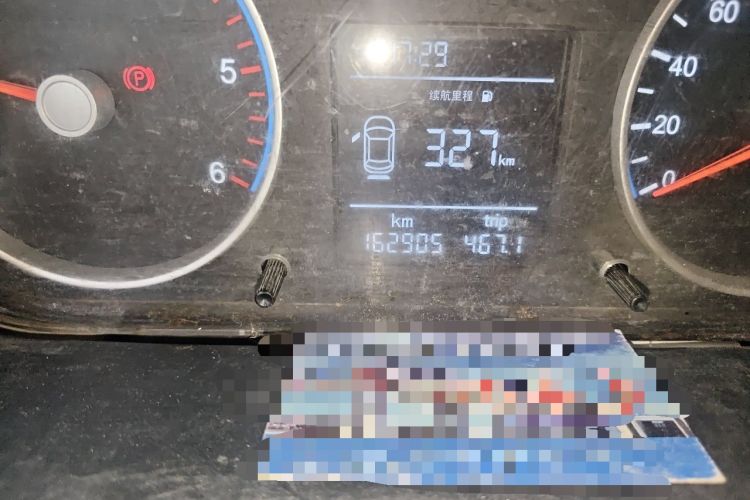 Used Foton Toano 2019 2.5T Mid-Height 4J25TC3 Odometer Close Up