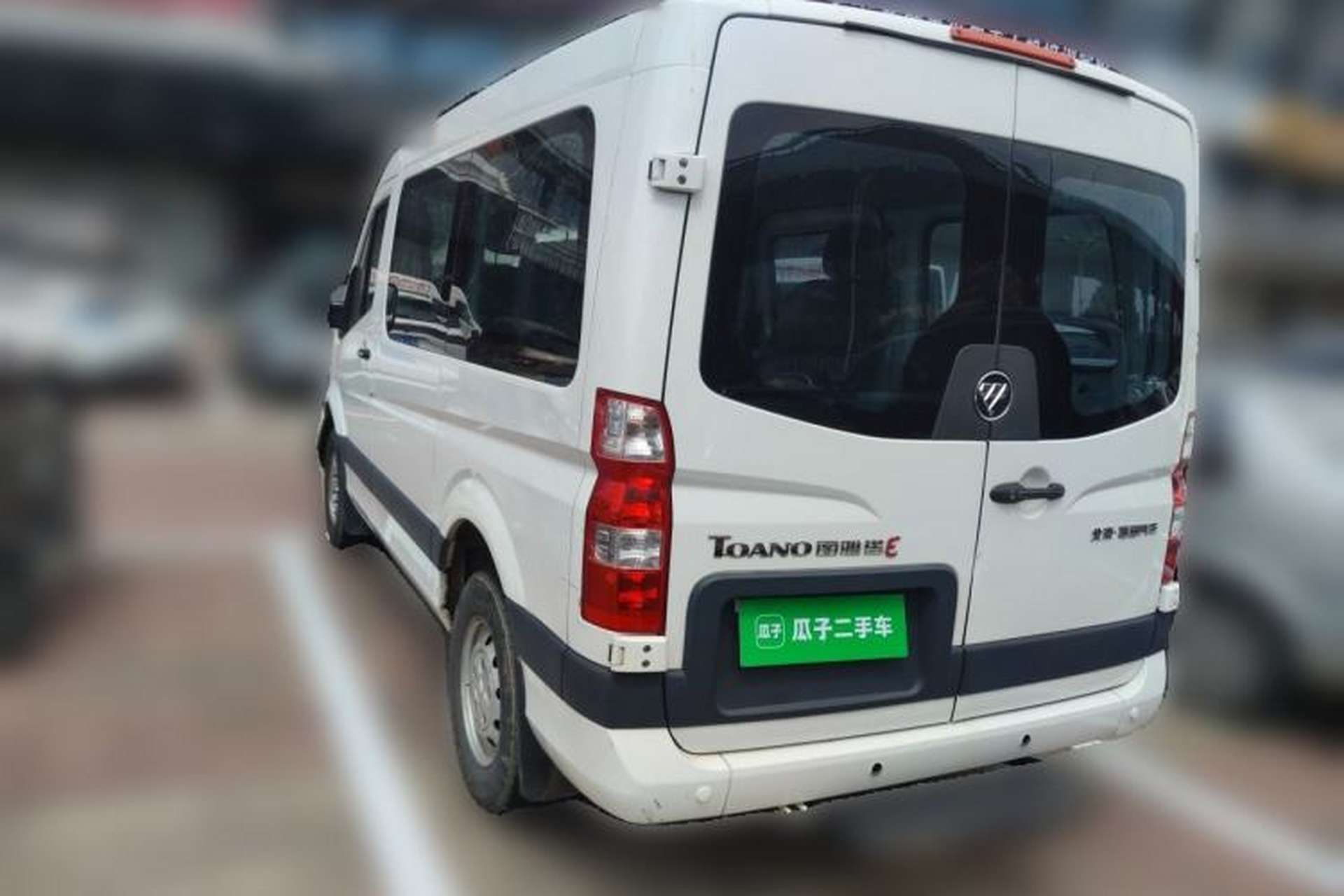 Used Foton Toano 2019 2.5T Flat-Top 5-Seater Open-Window 4J25TC3 Rear Left 45 Deg