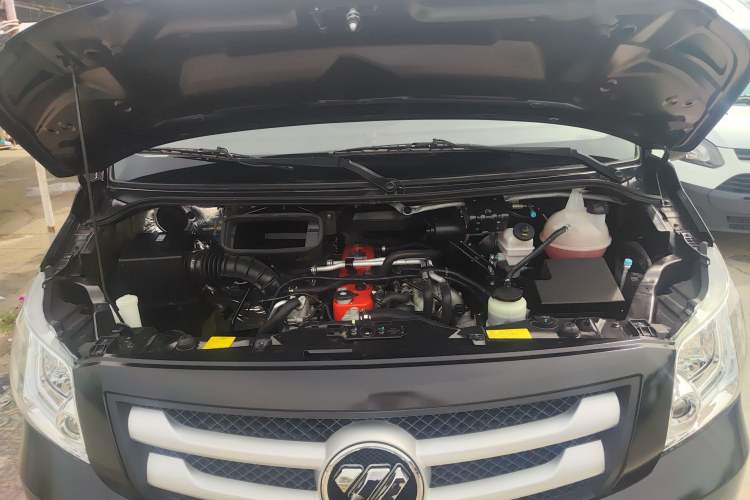 Used Foton Toano 2020 2.5T Manual Tongtu Short Wheelbase Flat Roof 5/6/7-Seater 4J25TC3 Engine Bay