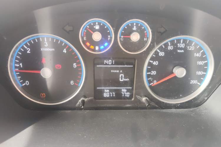 Used Foton Toano 2020 2.5T Manual Tongtu Short Wheelbase Flat Roof 5/6/7-Seater 4J25TC3 Instrument Cluster
