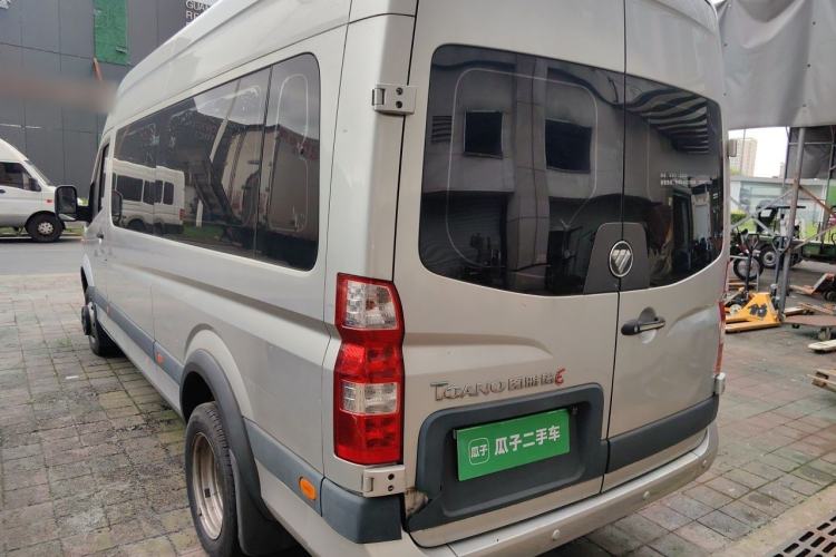 Used Foton Toano 2020 2.5T Manual Tongtu Extended-Wheelbase Mid-Roof 6/7-Seater 4J25TC3 Rear Left 45 Deg