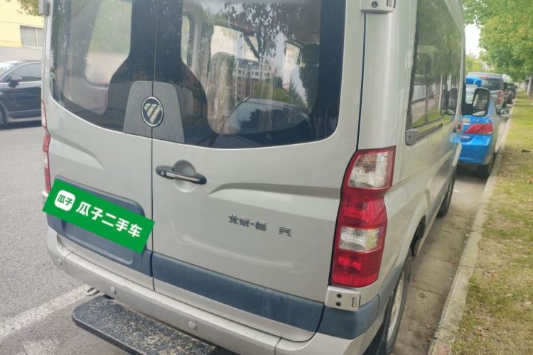 Used Foton Toano 2020 2.5T Manual Tongtu Short Wheelbase Mid-Roof 5/6-Seater 4J25TC3 Rear Right 45 Deg