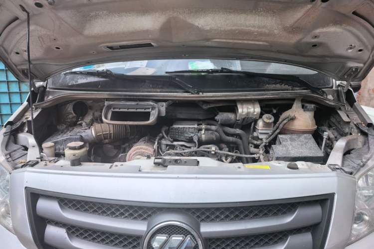 Used Foton Toano 2020 2.0T Multi-Function Short Wheelbase Mid-Roof 5/6-Seater China VI Emission Standard 4F20TC3 Engine Bay