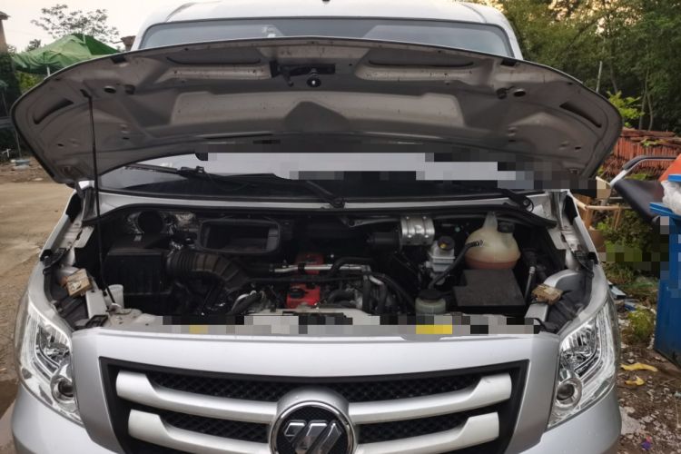 Used Foton Toano 2020 2.5T Manual Tongtu Short Wheelbase Flat Roof 5/6/7-Seater 4J25TC3 Engine Bay