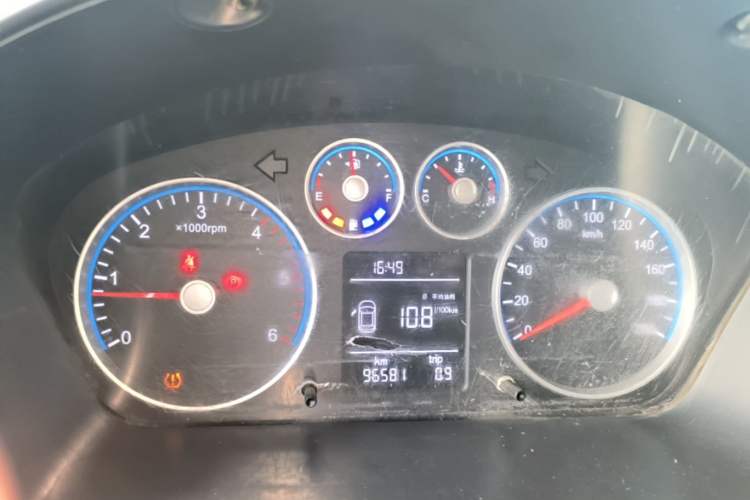 Used Foton Toano 2020 2.5T Manual Tongtu Short Wheelbase Mid-Roof 5/6-Seater 4J25TC3 Instrument Cluster