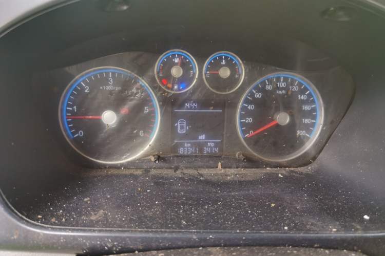 Used Foton Toano 2020 2.0T Multi-Function Short Wheelbase Mid-Roof 5/6-Seater China VI Emission Standard 4F20TC3 Instrument Cluster
