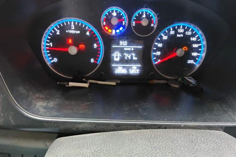 Used Foton Toano 2020 2.5T Manual Tongtu Short Wheelbase Flat Roof 3-Seat 4J25TC3 Instrument Cluster