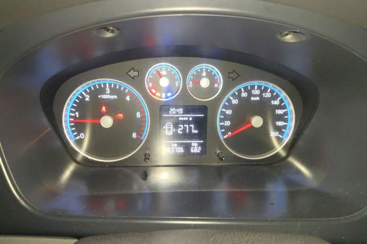 Used Foton Toano 2020 2.0T Business Edition Short Wheelbase 7-9 Seats China VI Emission Standard 4F20TC3 Instrument Cluster