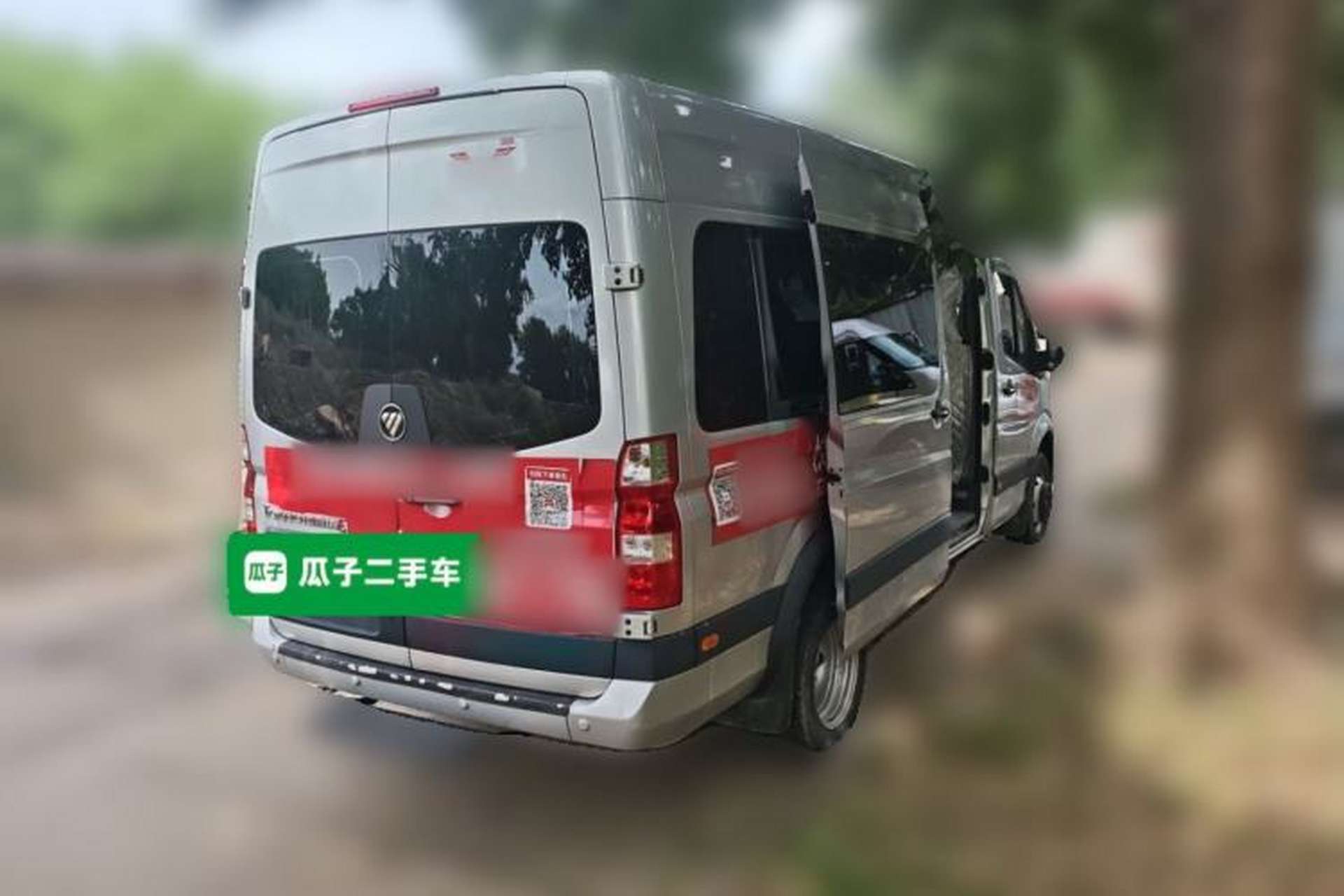 Used Foton Toano 2020 2.0T Multi-Function Extended Wheelbase Mid-Roof 5/6/7-Seater with Rear Dual Tires China VI Emission Standard F20TC3 Rear Right 45 Deg