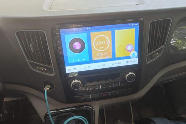 Used Foton Toano 2020 2.5T Manual Tongtu Long Wheelbase Mid-Height 5/6/7-Seater 4J25TC3 Audio And AC Panel