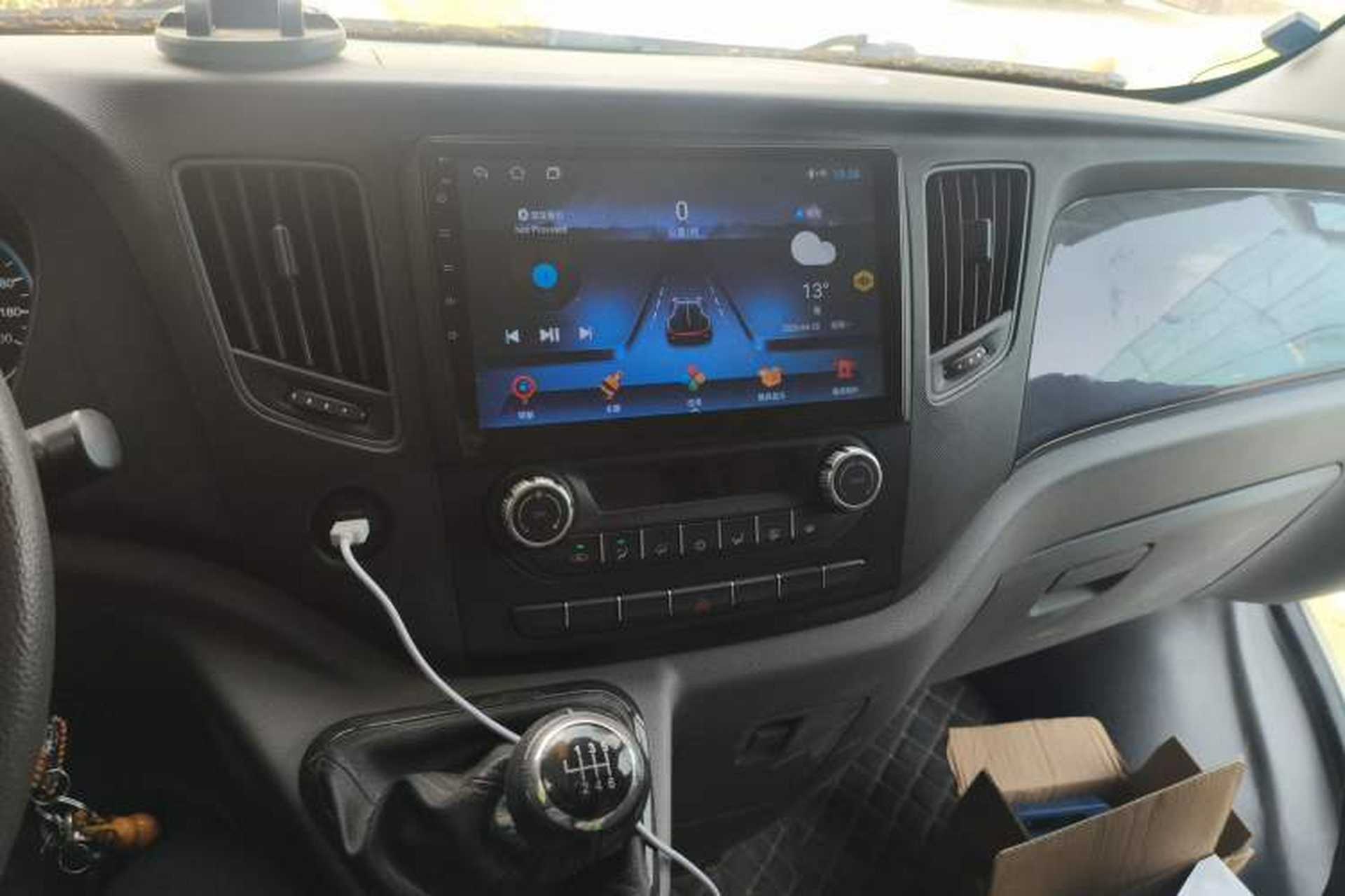 Used Foton Toano 2020 2.5T Manual Transmission Tongtu Long Wheelbase Mid-Roof 3-Seat 4J25TC3 Audio And AC Panel