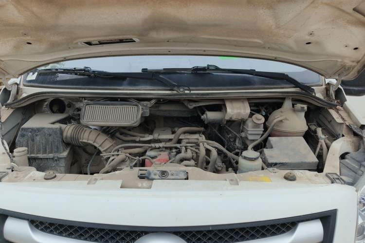 Used Foton Toano 2020 2.5T Manual Tongtu Short Wheelbase Mid-Roof 3-Seat 4J25TC3 Engine Bay