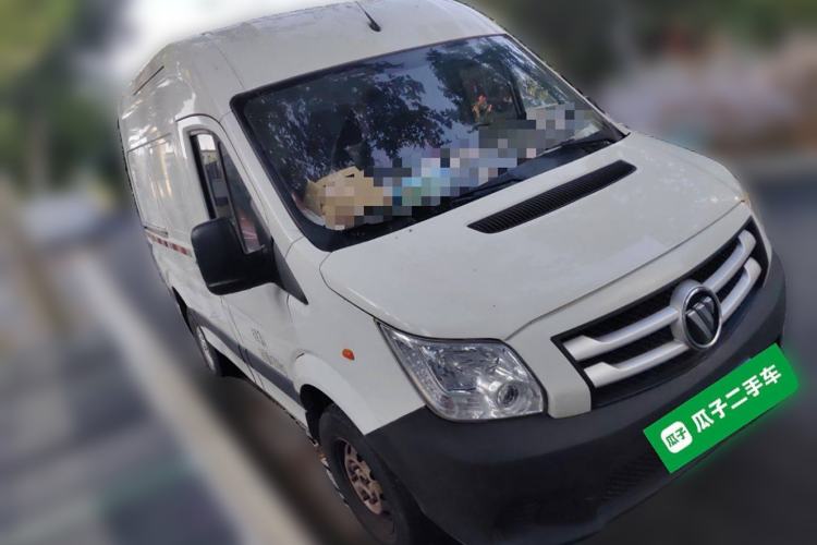 Used Foton Toano 2020 2.0T Van Short Wheelbase Mid-Roof 3-Seater China VI Emission Standard 4F20TC3 Front Right 45 Deg