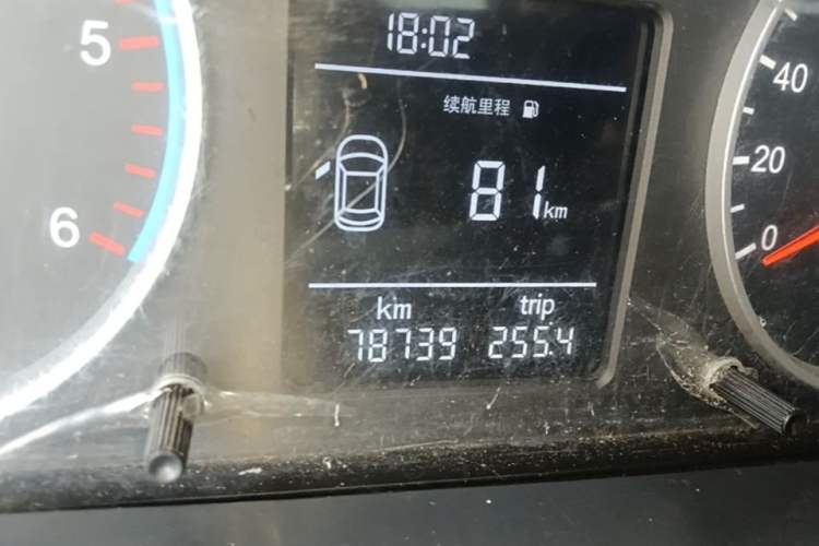 Used Foton Toano 2020 2.0T Multi-Function Short Wheelbase Mid-Roof 5/6-Seater China VI Emission Standard 4F20TC3 Instrument Cluster
