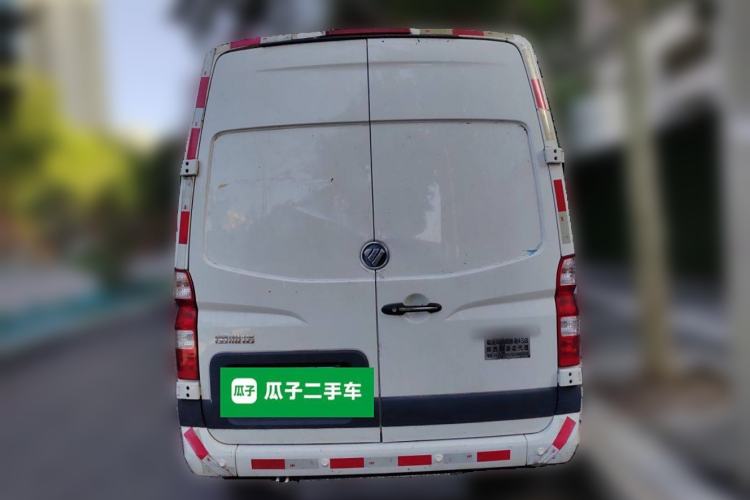 Used Foton Toano 2020 2.0T Van Short Wheelbase Mid-Roof 3-Seater China VI Emission Standard 4F20TC3 Rear