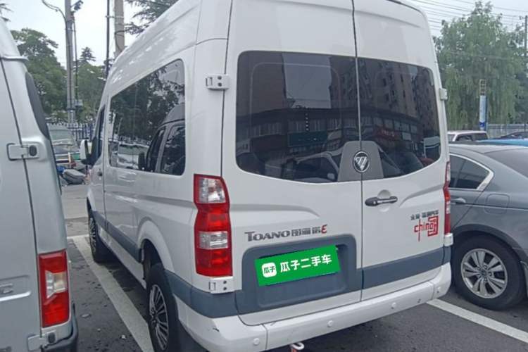 Used Foton Toano 2020 2.0T Multi-Function Short Wheelbase Mid-Roof 5/6-Seater China VI Emission Standard 4F20TC3 Rear Left 45 Deg