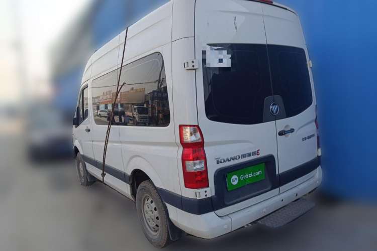 Used Foton Toano 2020 2.5T Manual Tongtu Short Wheelbase Mid-Roof 5/6-Seater 4J25TC3 Rear Left 45 Deg