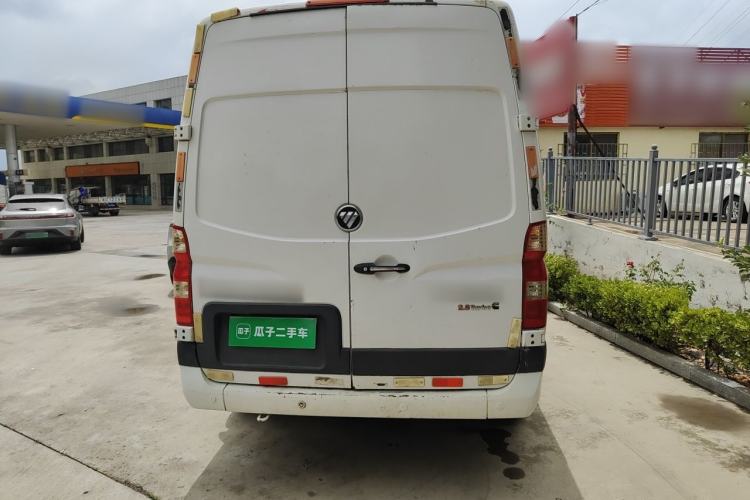 Used Foton Toano 2020 2.8T Van Extended Wheelbase Mid-Roof Design Rear Dual Tires 3-Seater China V Emission Standard IF2.8NS6B177L Rear