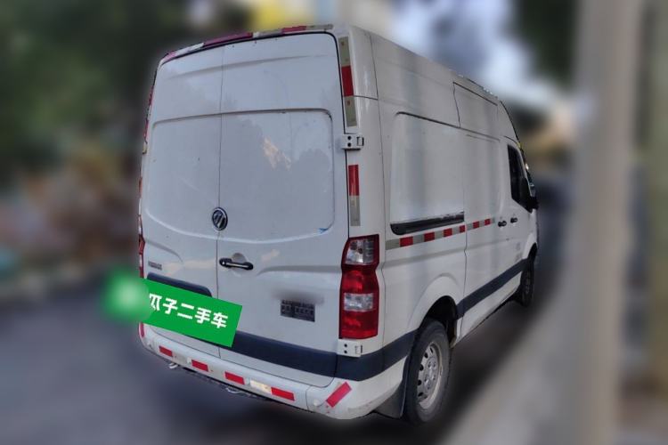 Used Foton Toano 2020 2.0T Van Short Wheelbase Mid-Roof 3-Seater China VI Emission Standard 4F20TC3 Rear Right 45 Deg