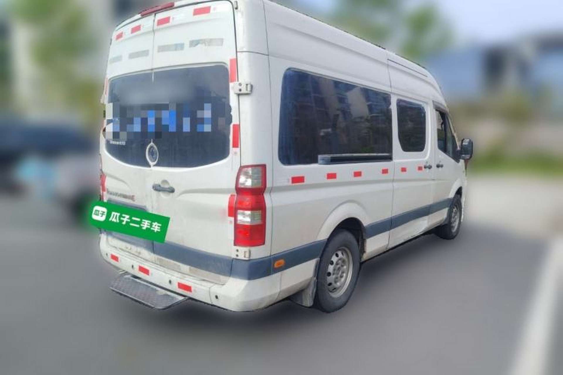 Used Foton Toano 2020 2.5T Manual Transmission Tongtu Long Wheelbase Mid-Roof 3-Seat 4J25TC3 Rear Right 45 Deg