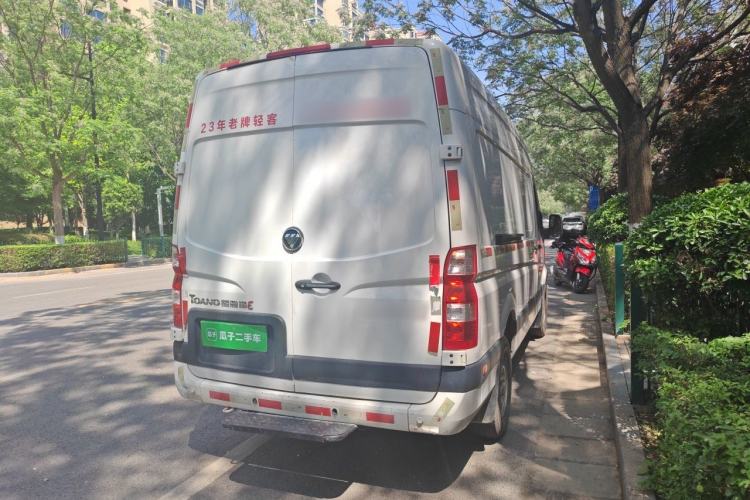 Used Foton Toano 2020 2.5T Manual Transmission Tongtu Long Wheelbase Mid-Roof 3-Seat 4J25TC3 Rear Right 45 Deg
