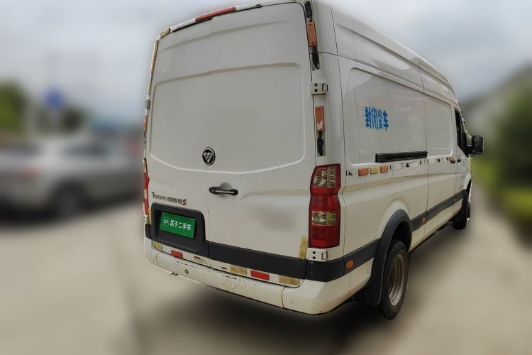 Used Foton Toano 2020 2.8T Van Extended Wheelbase Mid-Roof Design Rear Dual Tires 3-Seater China V Emission Standard IF2.8NS6B177L Rear Right 45 Deg