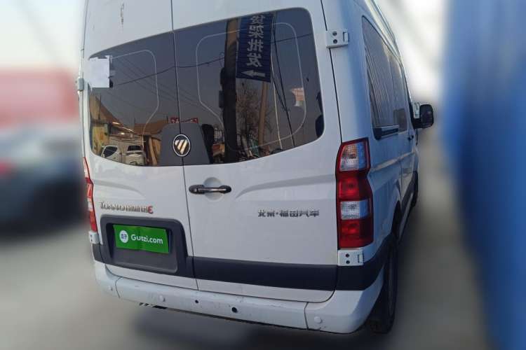 Used Foton Toano 2020 2.5T Manual Tongtu Short Wheelbase Mid-Roof 5/6-Seater 4J25TC3 Rear Right 45 Deg