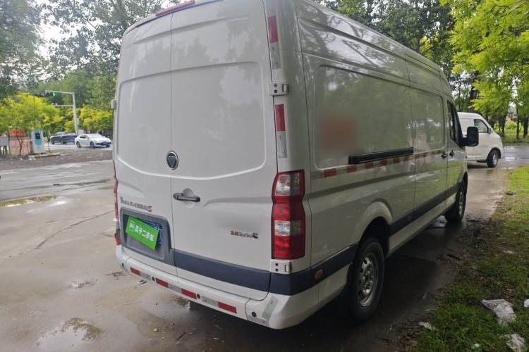 Used Foton Toano 2020 2.8T Van Extended Wheelbase Mid-Roof 3-Seater China V Emission Standard Model IF2.8NS6B177L Rear Right 45 Deg