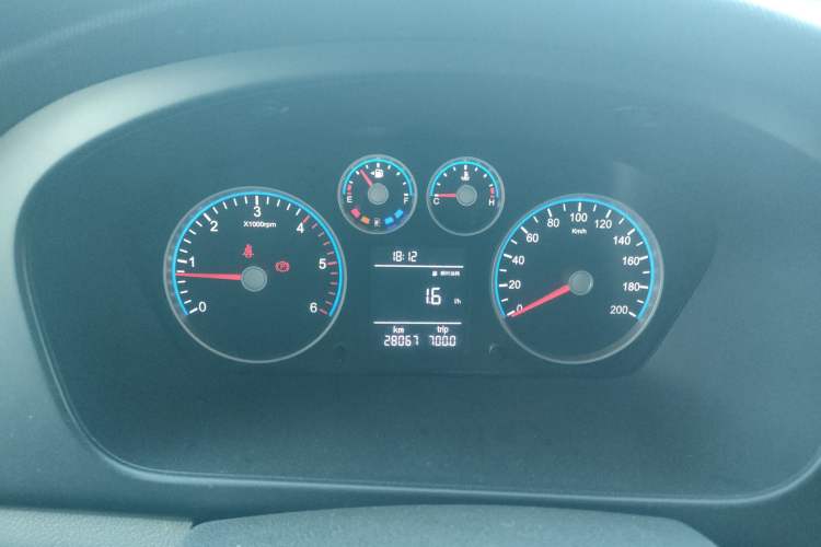 Used Foton Toano 2020 2.5T Manual Tongtu Short Wheelbase Mid-Roof 5/6-Seater 4J25TC3 Instrument Cluster