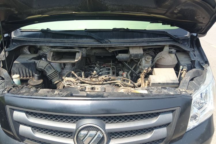 Used Foton Toano 2021 2.8T Manual Tongtu Long-Wheelbase Mid-Roof 3-Seater F2.8NS6B177L Engine Bay