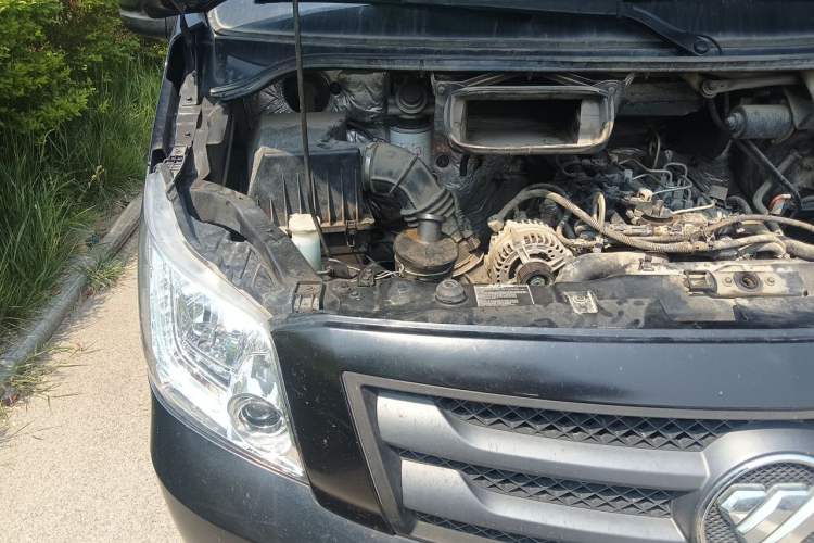 Used Foton Toano 2021 2.8T Manual Tongtu Long-Wheelbase Mid-Roof 3-Seater F2.8NS6B177L Engine Bay Right