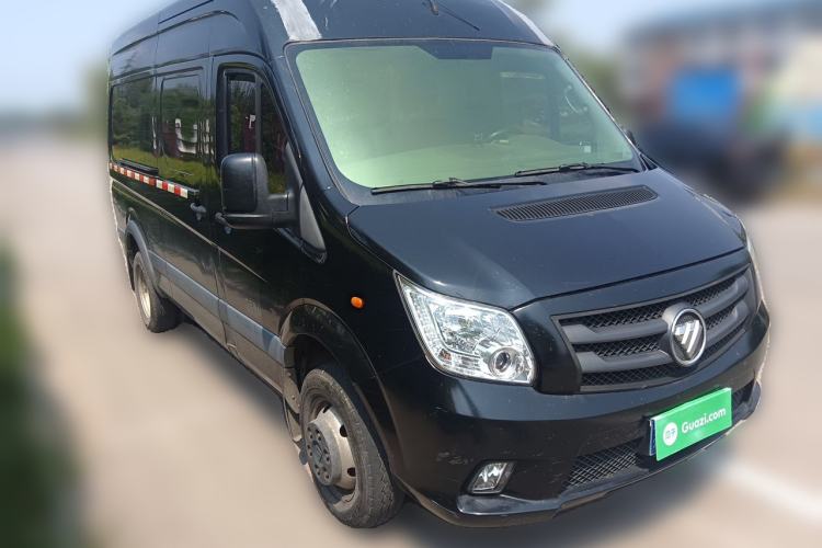 Used Foton Toano 2021 2.8T Manual Tongtu Long-Wheelbase Mid-Roof 3-Seater F2.8NS6B177L Front Right 45 Deg