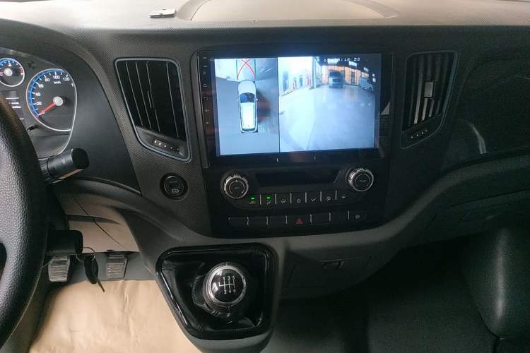 Used Foton Toano 2021 2.8T Manual Tongtu Long Wheelbase Mid-Height 5/6/7-Seater F2.8NS6B177L Audio And AC Panel