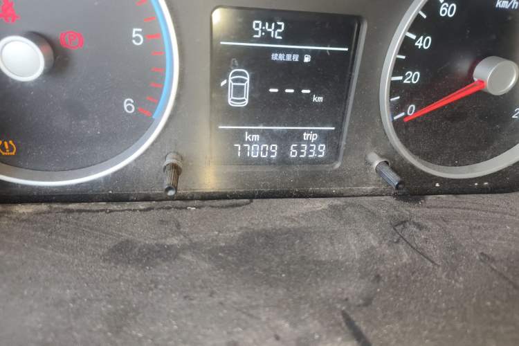 Used Foton Toano 2021 2.0T Manual Tongtu Short Wheelbase Flat Roof 5/6-Seater 4F20TC3 Odometer Close Up