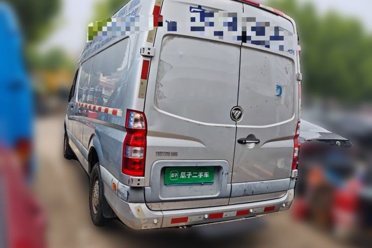 Used Foton Toano 2021 2.0T Manual Tongtu Long-Wheelbase Mid-Roof 3-Seater 4F20TC3 Rear Left 45 Deg