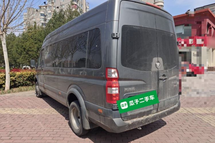 Used Foton Toano 2021 2.8T Manual Tongtu Extended-Wheelbase Mid-Roof 6/7-Seater F2.8 NS6B177L Rear Left 45 Deg