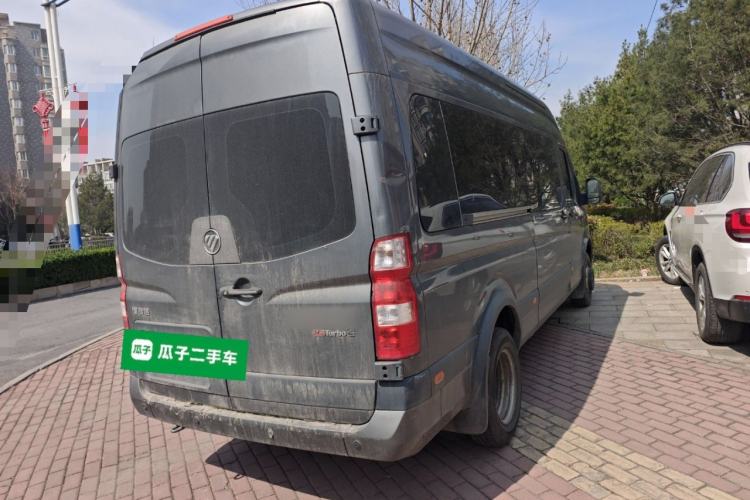 Used Foton Toano 2021 2.8T Manual Tongtu Extended-Wheelbase Mid-Roof 6/7-Seater F2.8 NS6B177L Rear Right 45 Deg