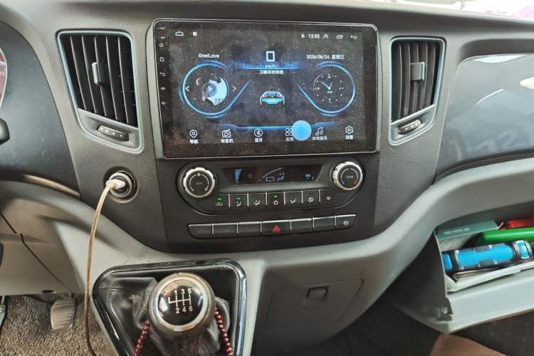Used Foton Toano 2021 2.0T Manual Tongtu Long Wheelbase Mid-Height 5/6/7-Seater 4F20TC3 Audio And AC Panel