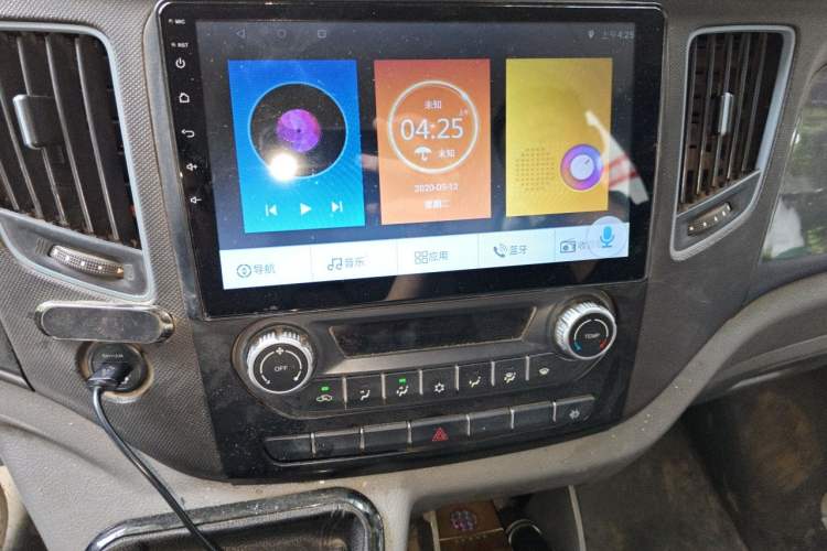 Used Foton Toano 2021 2.0T Manual Tongtu Long Wheelbase Mid-Height 5/6/7-Seater 4F20TC3 Audio And AC Panel