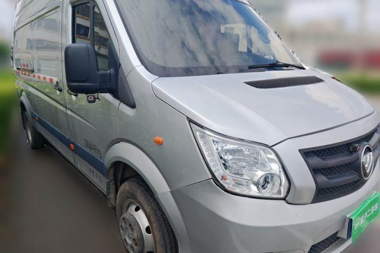 Used Foton Toano 2021 2.8T Manual Tongtu Extended-Wheelbase Ultra-High Roof 3-Seater with Rear Dual Tires F2.8NS6B177L Front Right 45 Deg
