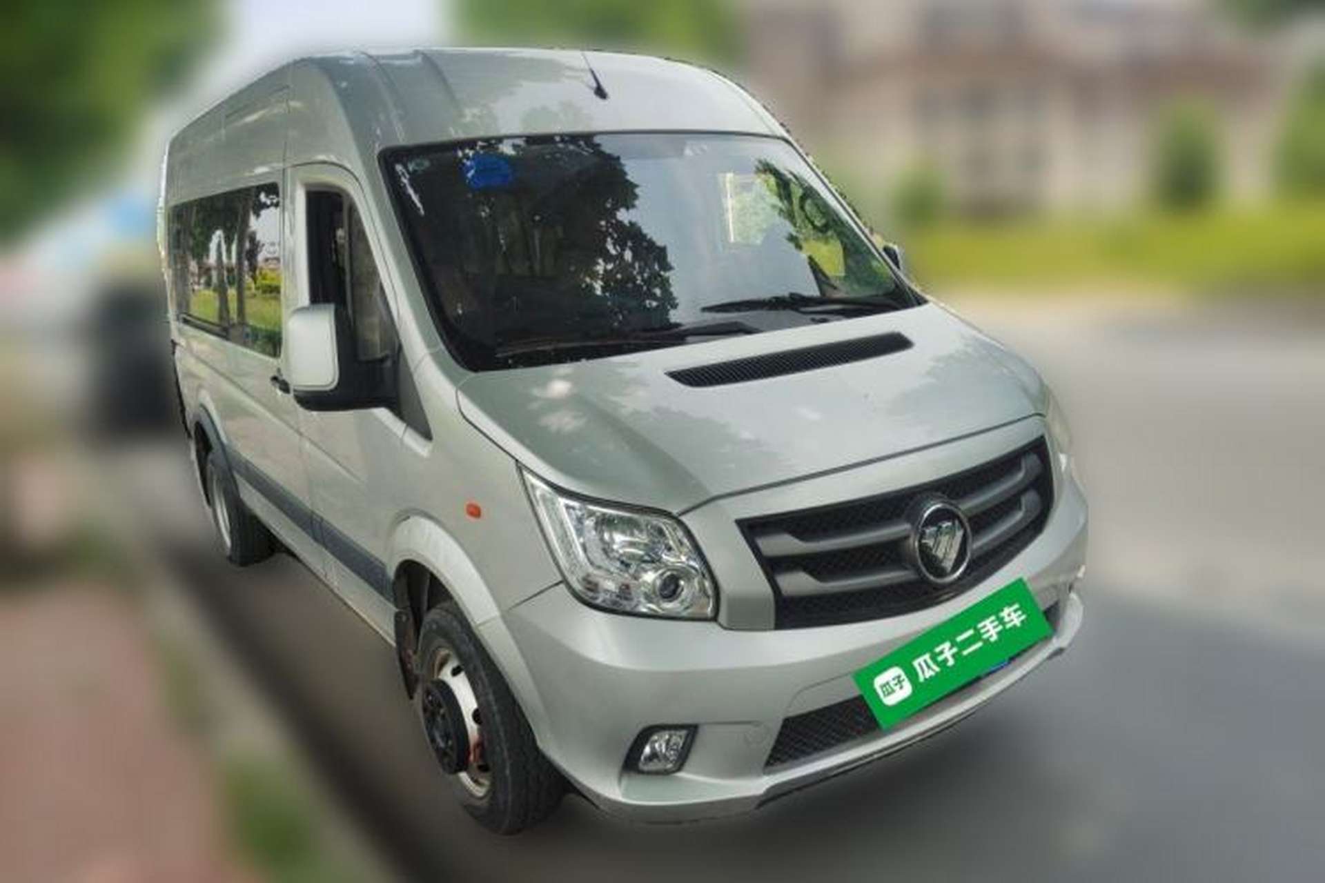 Used Foton Toano 2021 2.8T Manual Tongtu Long Wheelbase Mid-Height 5/6/7-Seater F2.8NS6B177L Front Right 45 Deg