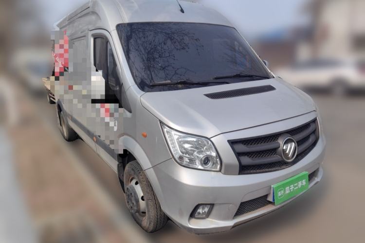 Used Foton Toano 2021 2.8T Manual Tongtu Extended-Wheelbase Mid-Roof 3-Seater with Rear Dual Tires F2.8NS6B177L Front Right 45 Deg