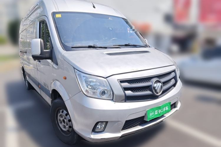 Used Foton Toano 2021 2.8T Manual Tongtu Long-Wheelbase Mid-Roof 3-Seater F2.8NS6B177L Front Right 45 Deg